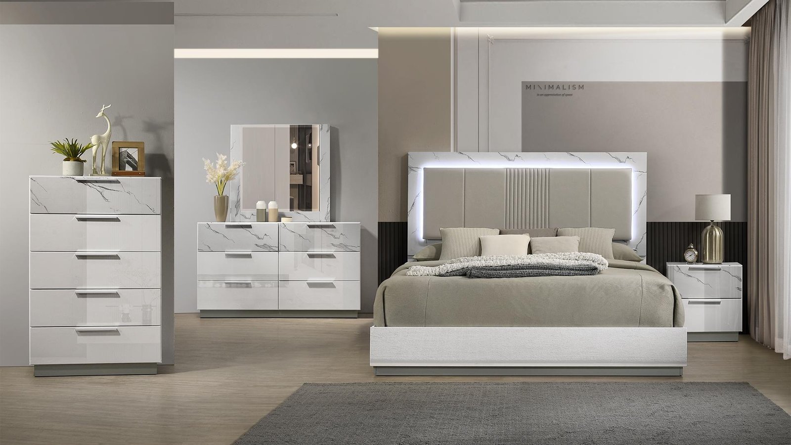 MIST KING 5 PC WHITE