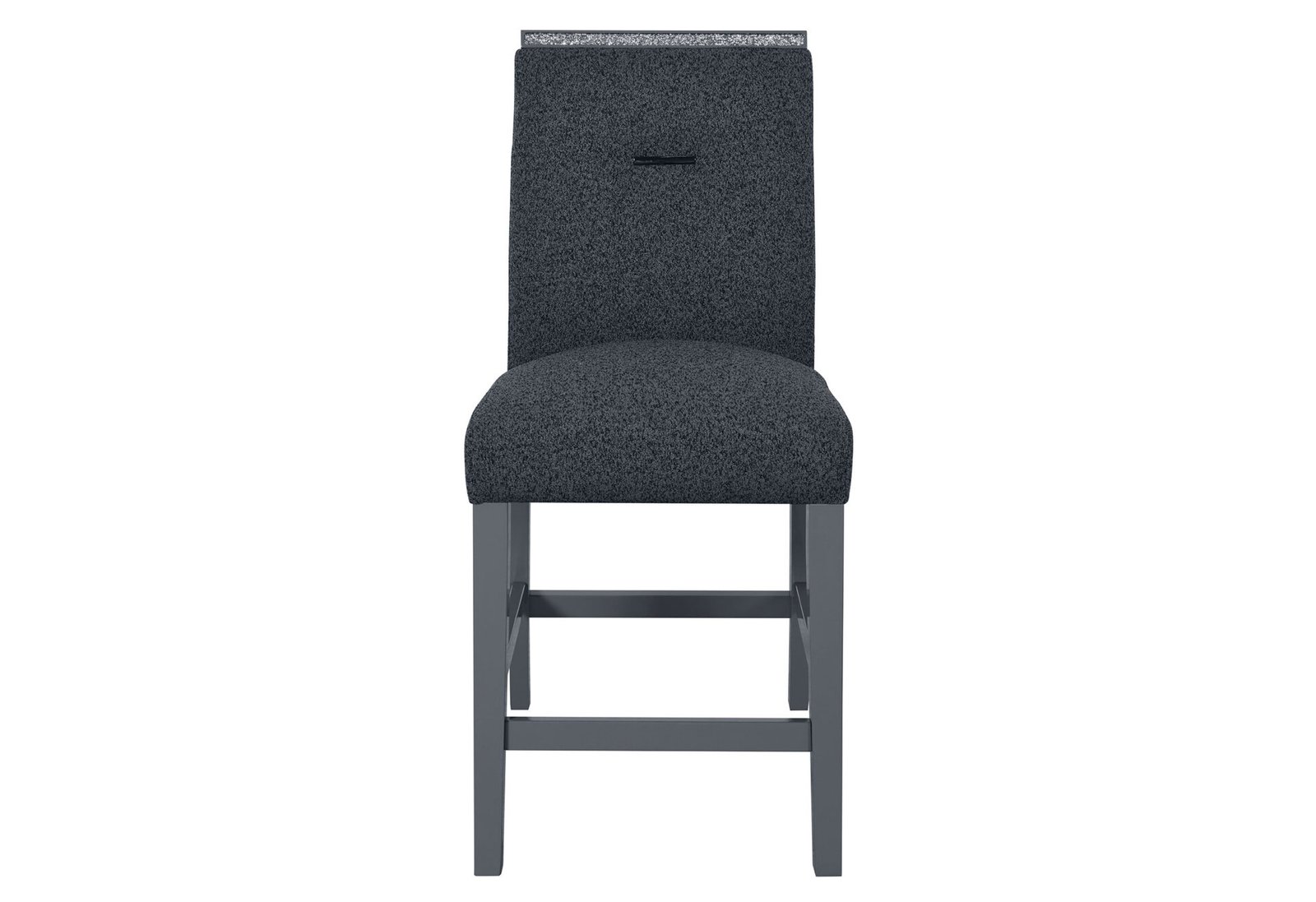 MONACO DARK GREY BAR TABLE AND 6 MONACO DARK GREY BAR STOOLS - Image 3