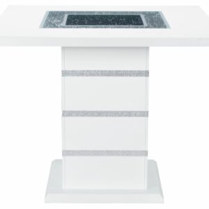 MONACO WHITE BAR TABLE