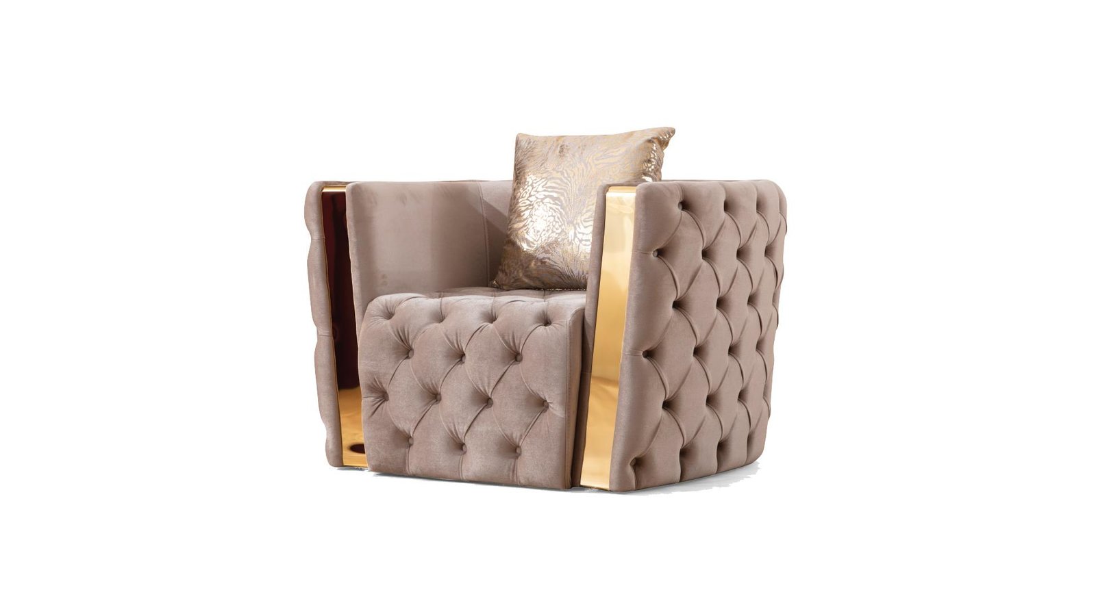 NAOMI CHAIR TAUPE – C