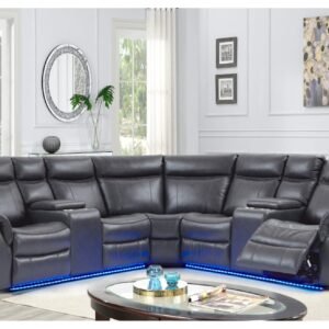 UM02 BLANCHE CHARCOAL SECTIONAL