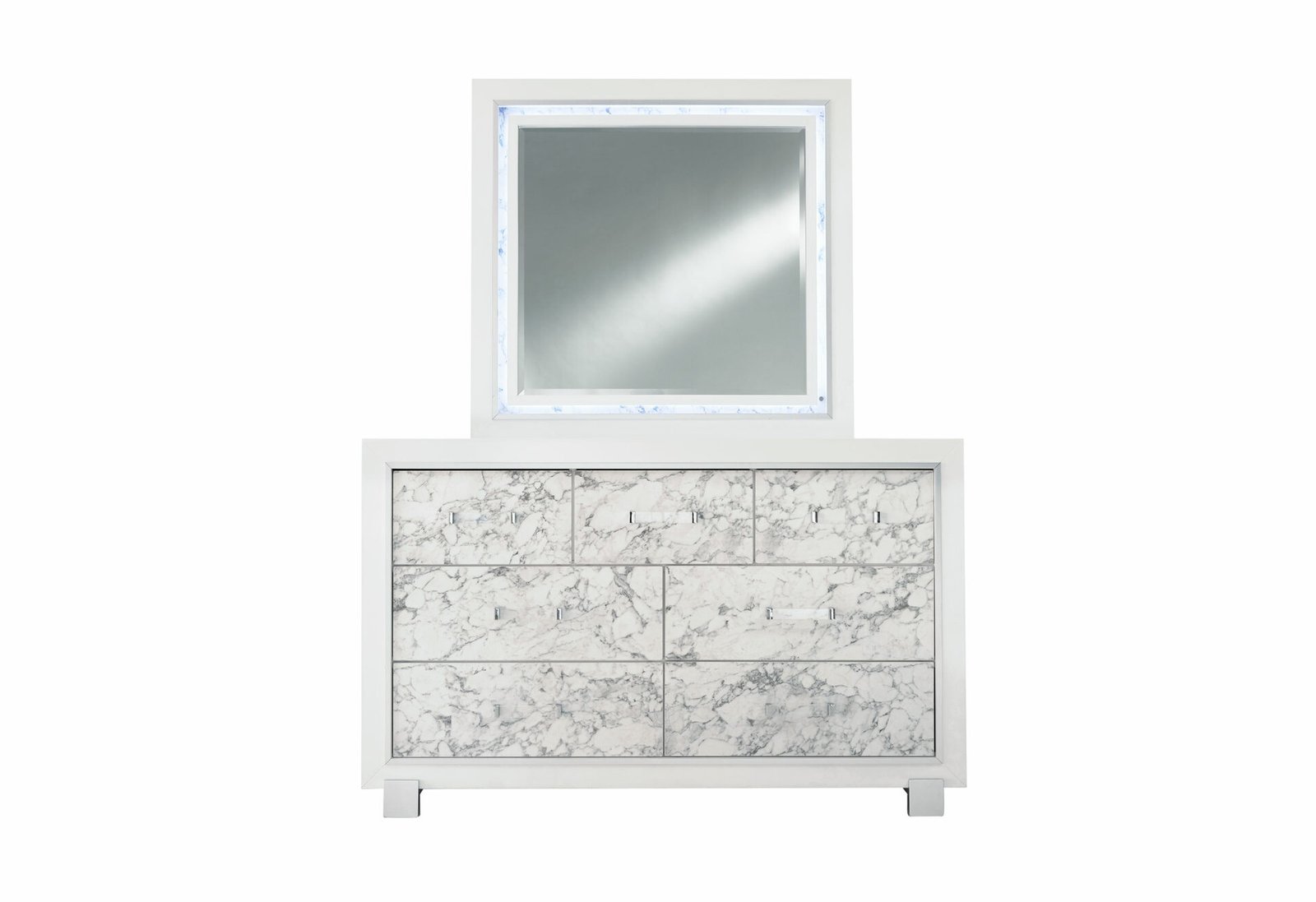 SANTORINI WHITE MIRROR