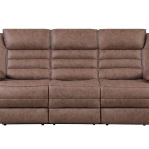 U2250 BROWN RECLINING SOFA