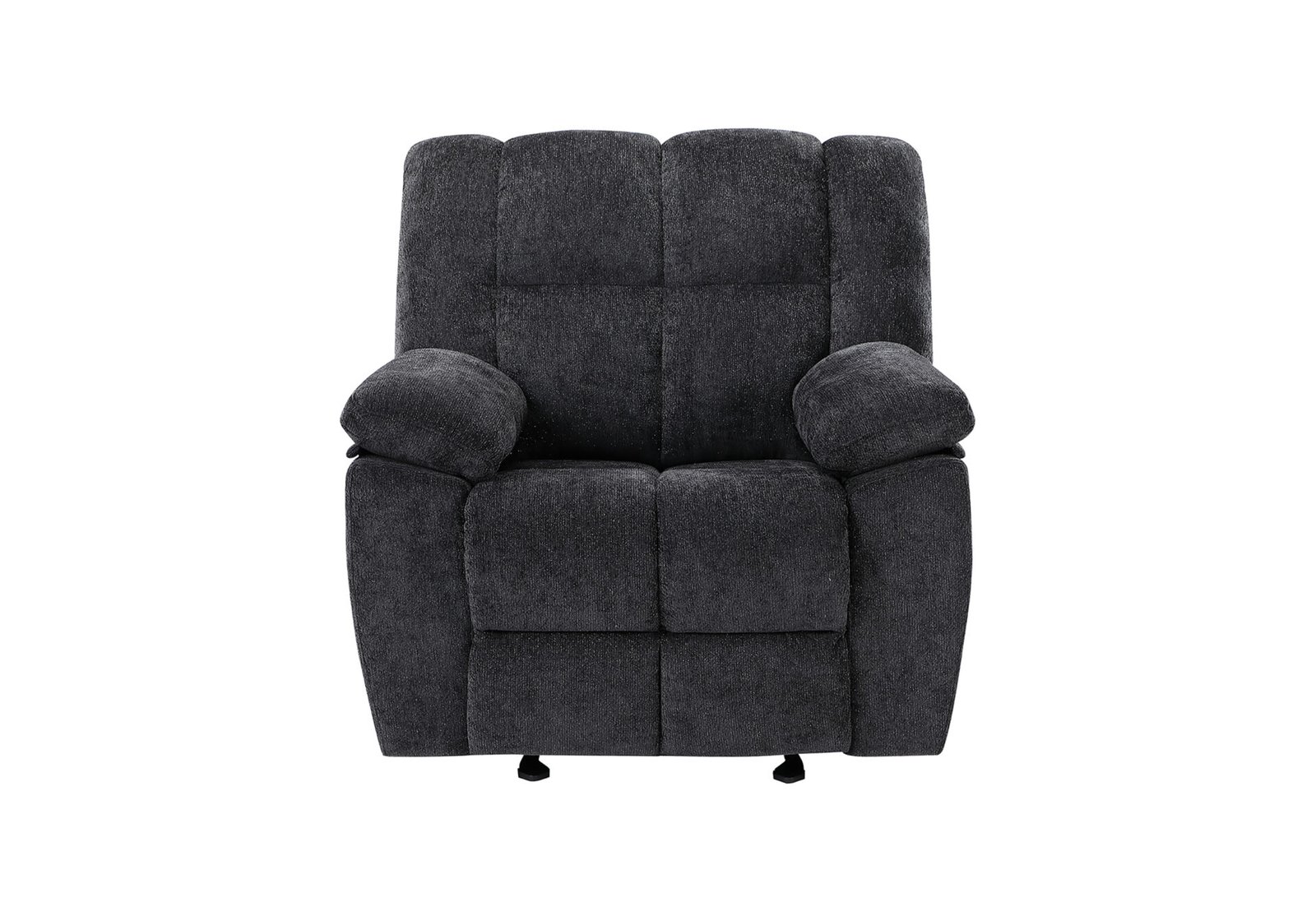 U6000 BLACK GLIDER RECLINER