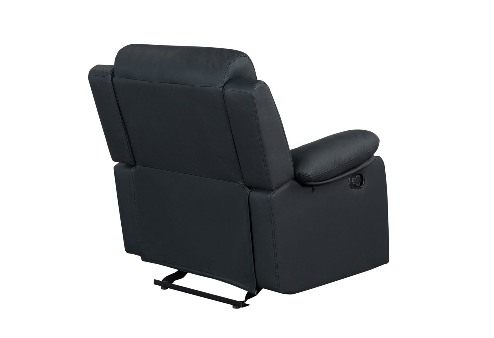 U6026 BLACK PU 72A GLIDER RECLINER WITH LED - Image 3