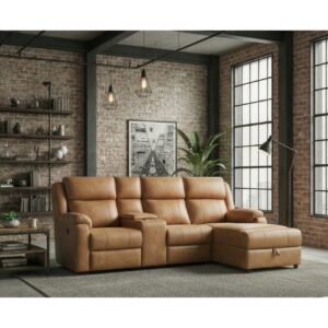 U6980 BROWN SECTIONAL
