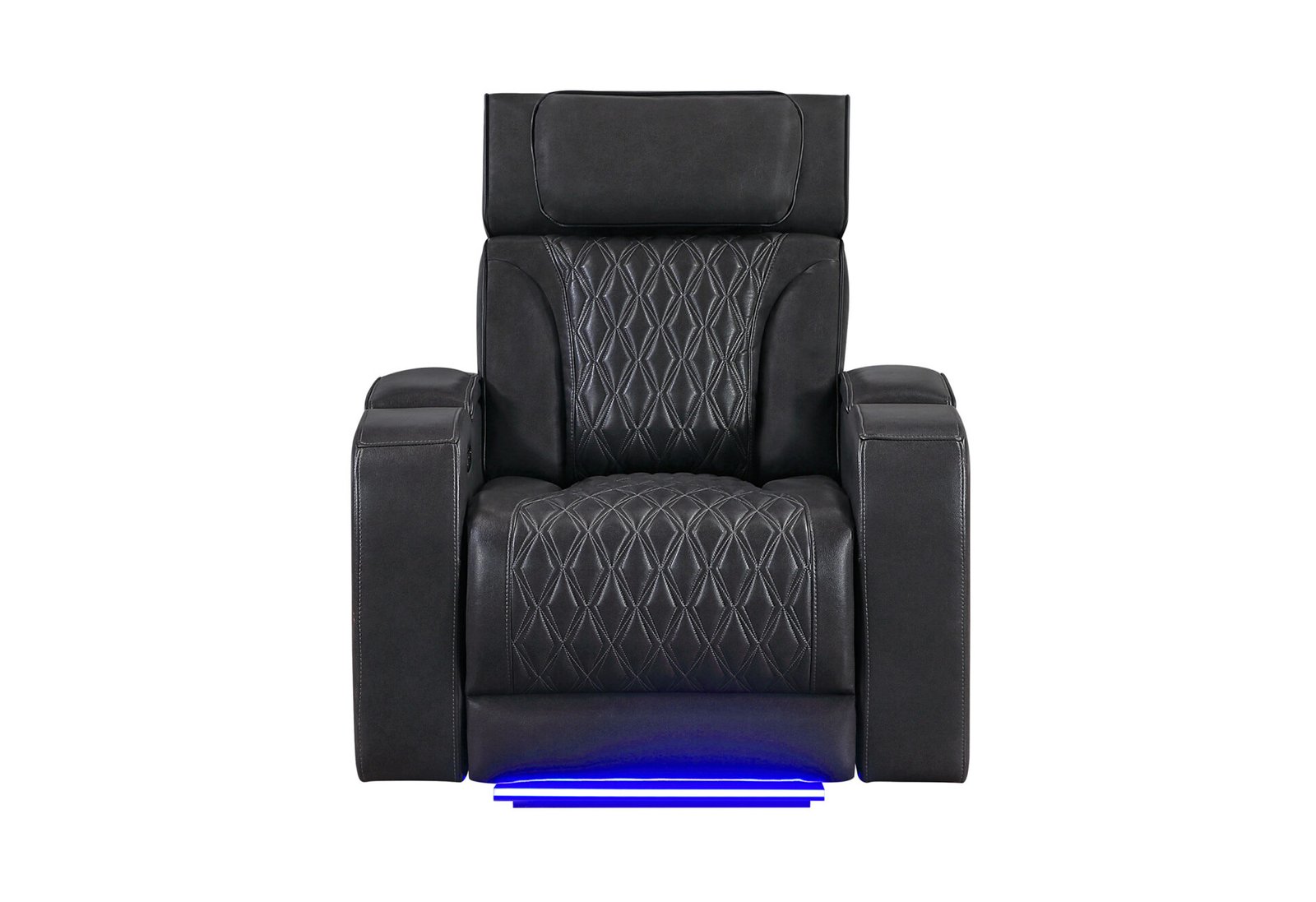 U8611 BLANCHE CHARCOAL P2 PWR REC SOFA/PWR CON REC LOVESEAT/PWR REC - Image 6