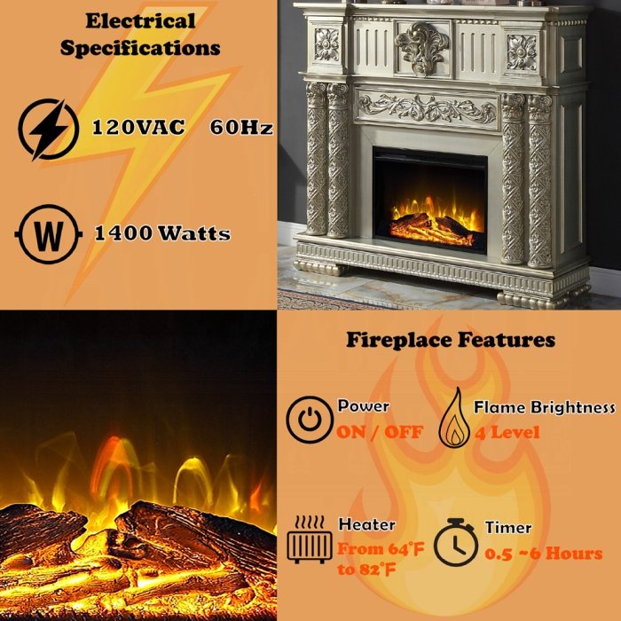 Vendome Fireplace - Image 2