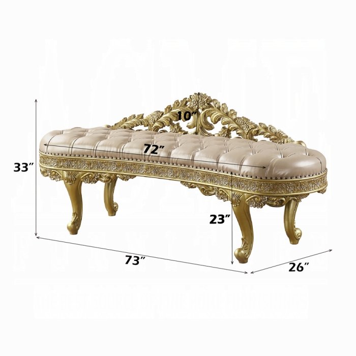 bd01468_dim.jpg Cabriole Bench - Image 2
