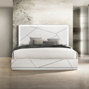Esther Eastern King Bed w/LED