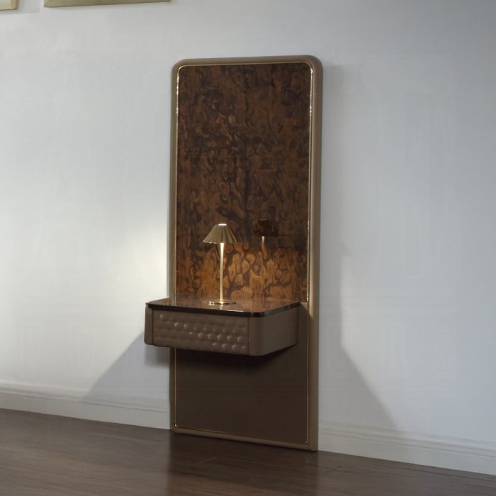 Marcelino Nightstand W/Wall Pier (EK)