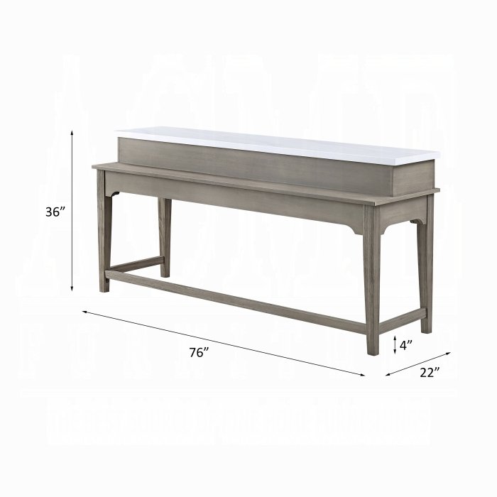 Wandella 4PC Pack Counter Height Table Set W/USB - Image 2