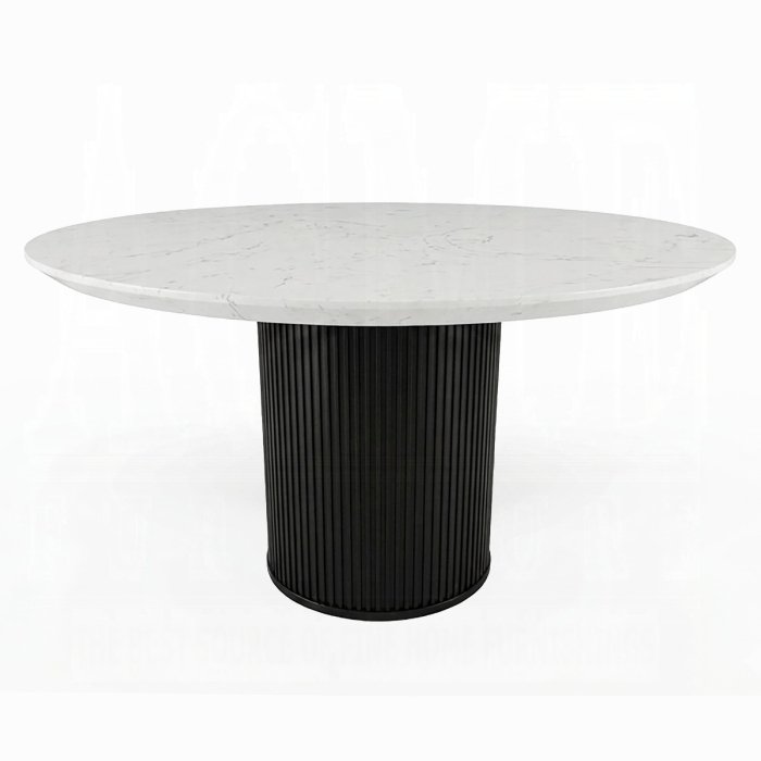 Jaramillo Round Dining Table W/Engineered Marble Top