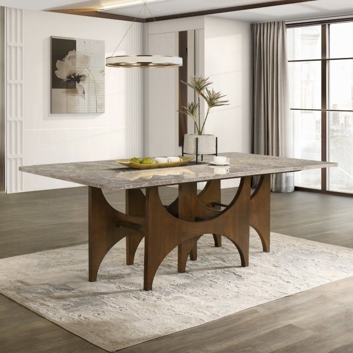 Oleia Dining Table w/Engineered Marble