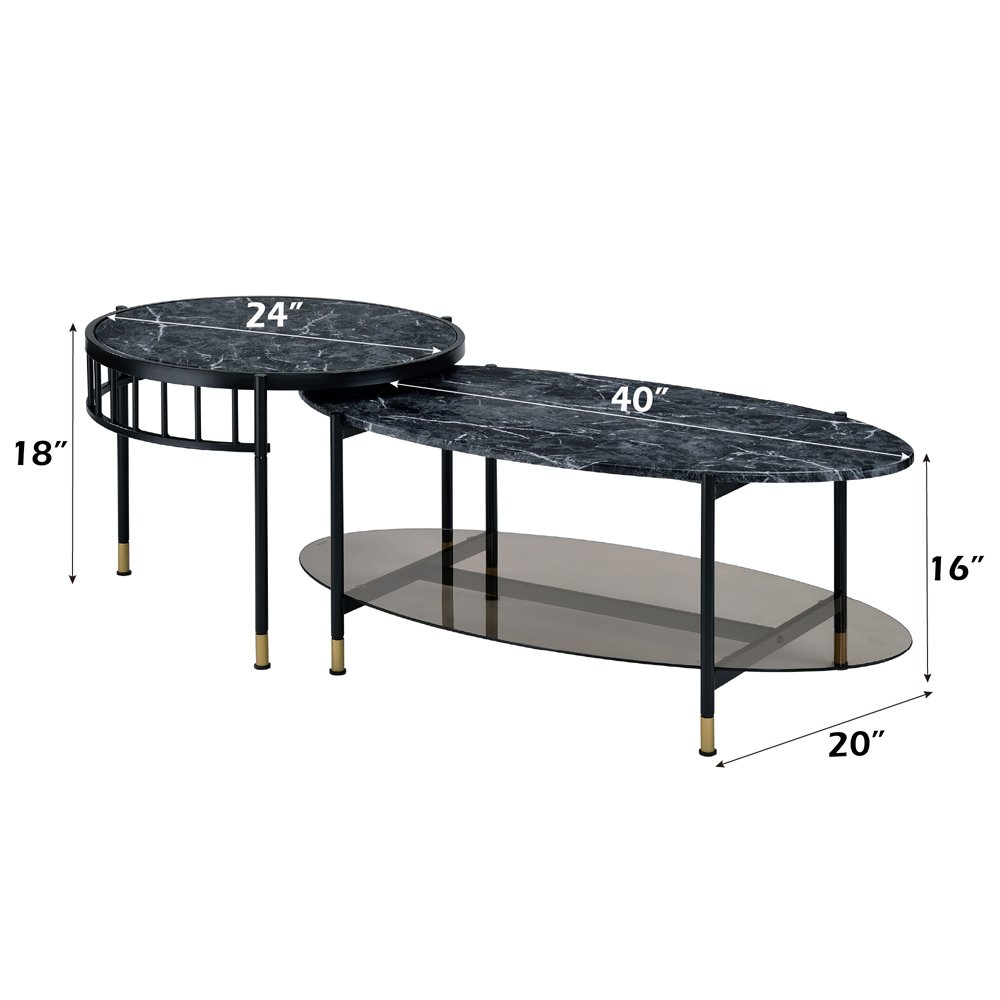 Silas Nesting Coffee Table Set - Image 6