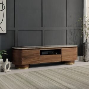 Willene TV Stand w/Ceramic Top