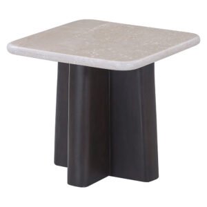 Jacory End Table w/Bottocino Marble Top