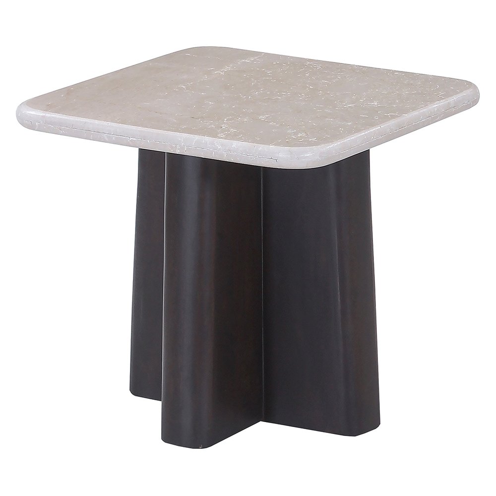 Jacory End Table w/Bottocino Marble Top
