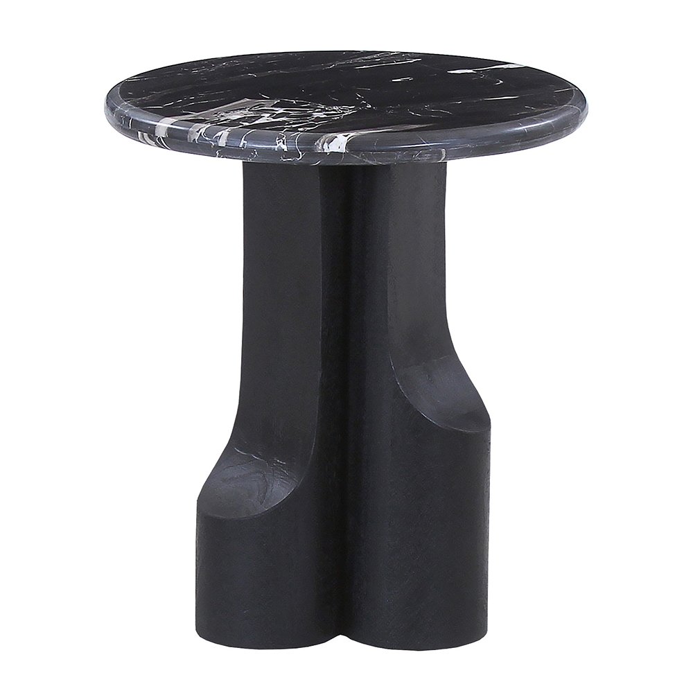 Kinton End Table w/Natural Marble Top