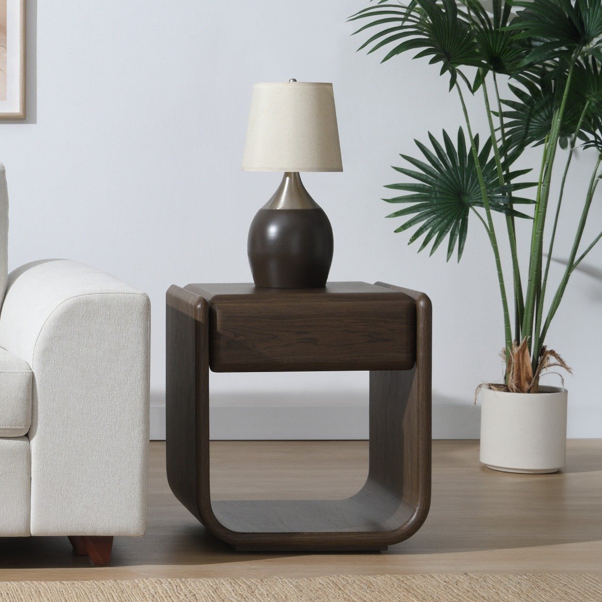 Lanza End Table w/Drawer