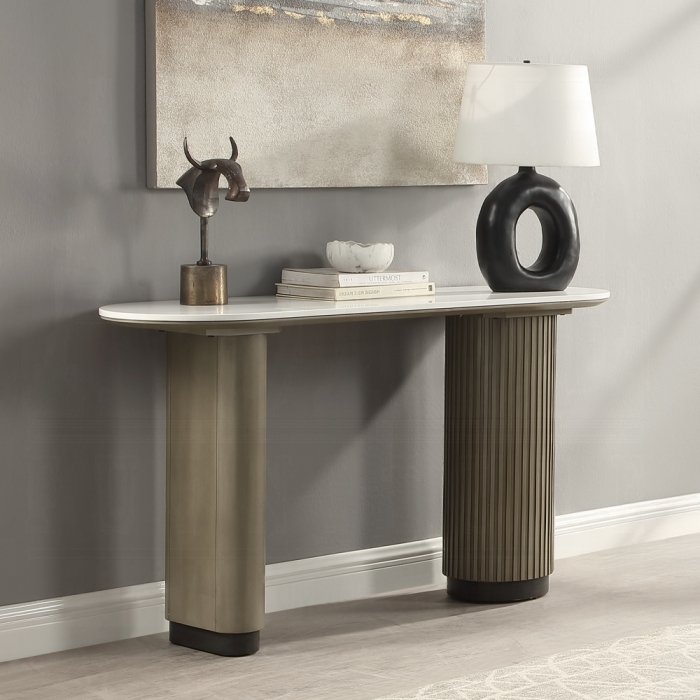 Clayten Sofa Table w/Engineered Top
