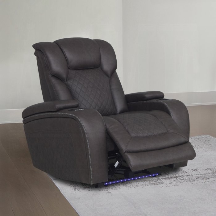 Wendell Power Motion Recliner w/Storage, USB & LED