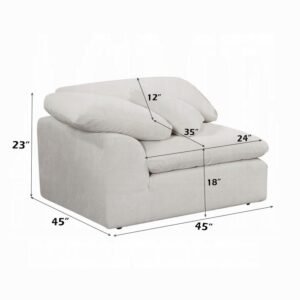 Naveen Modular - Wedge w/Pillow