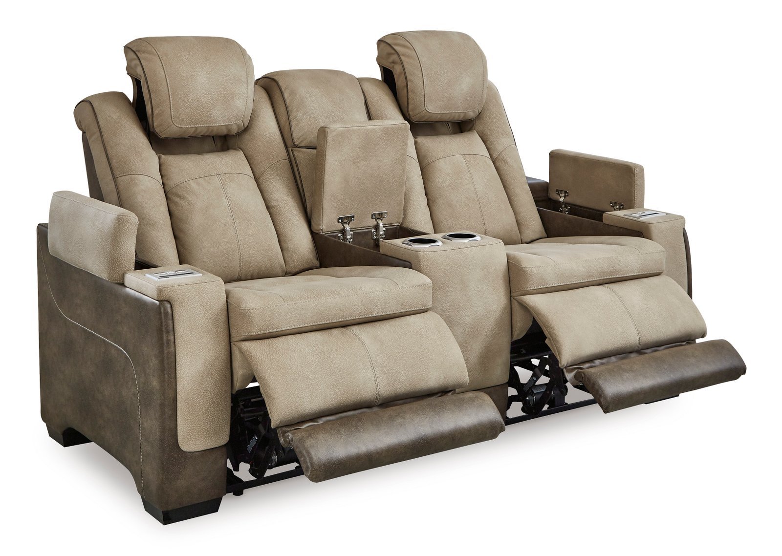 Next-Gen DuraPella PWR REC Loveseat/CON/ADJ HDRST