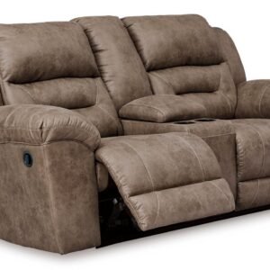 Stoneland DBL Rec Loveseat w/Console