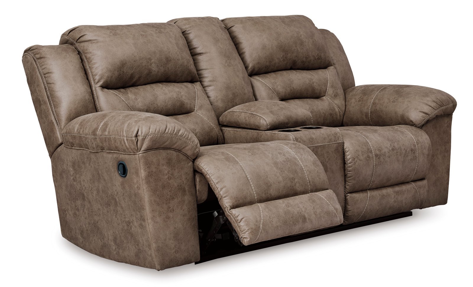 Stoneland DBL Rec Loveseat w/Console