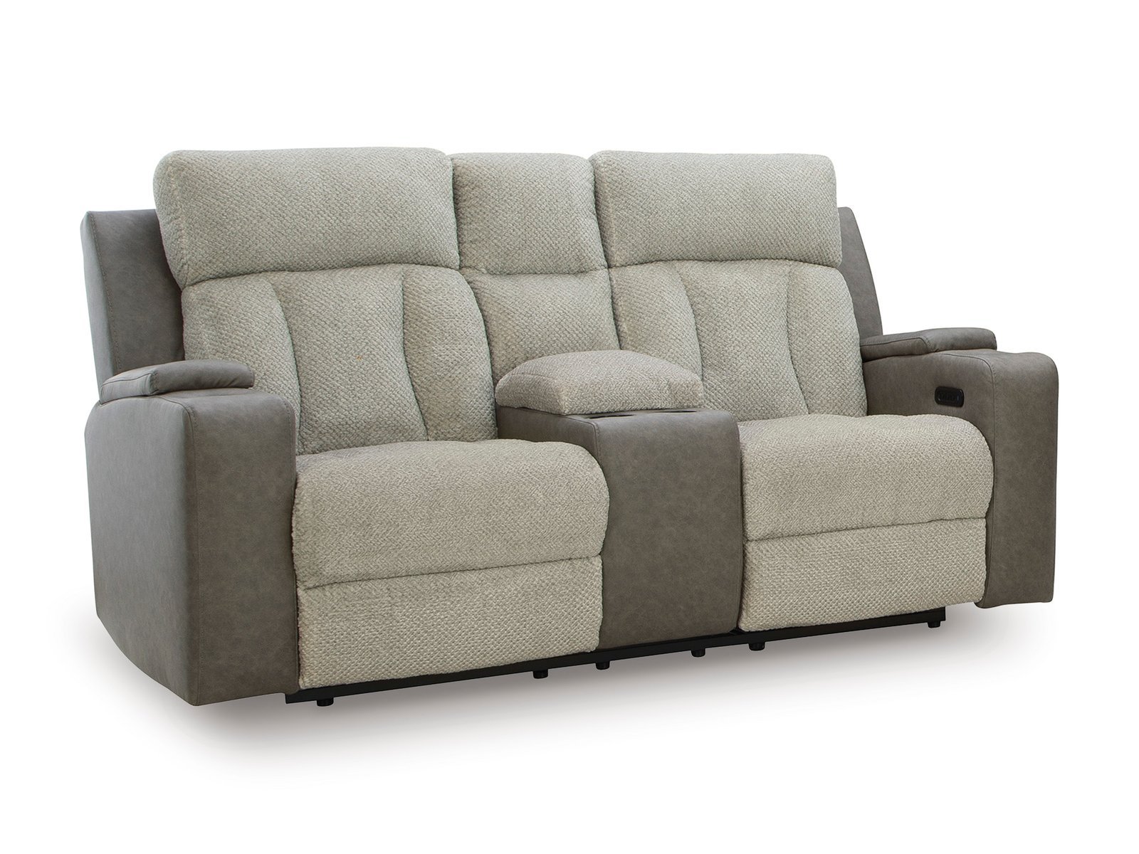 Stately Check PWR REC Loveseat/CON/ADJ HDRST