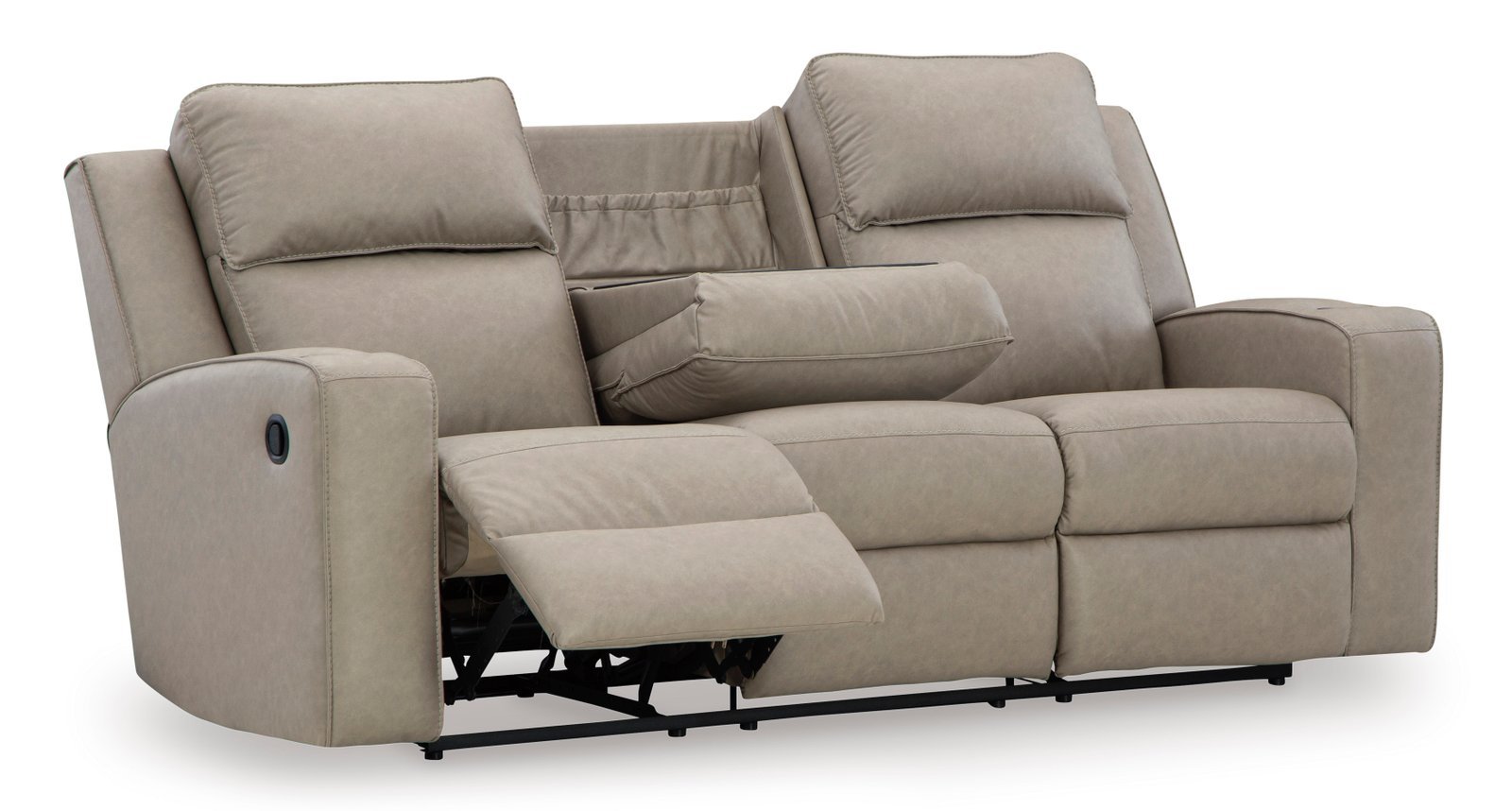 Lavenhorne Reclining Sofa with Drop Down Table