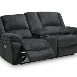 Draycoll DBL REC PWR Loveseat w/Console