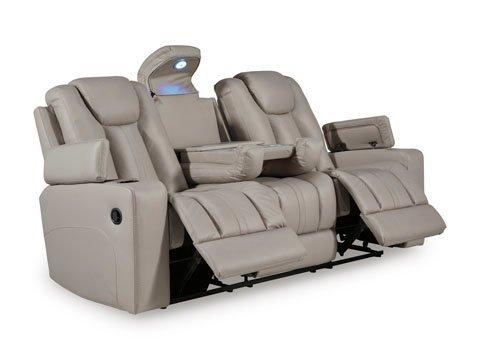 Next Move REC Sofa w/Drop Down Table