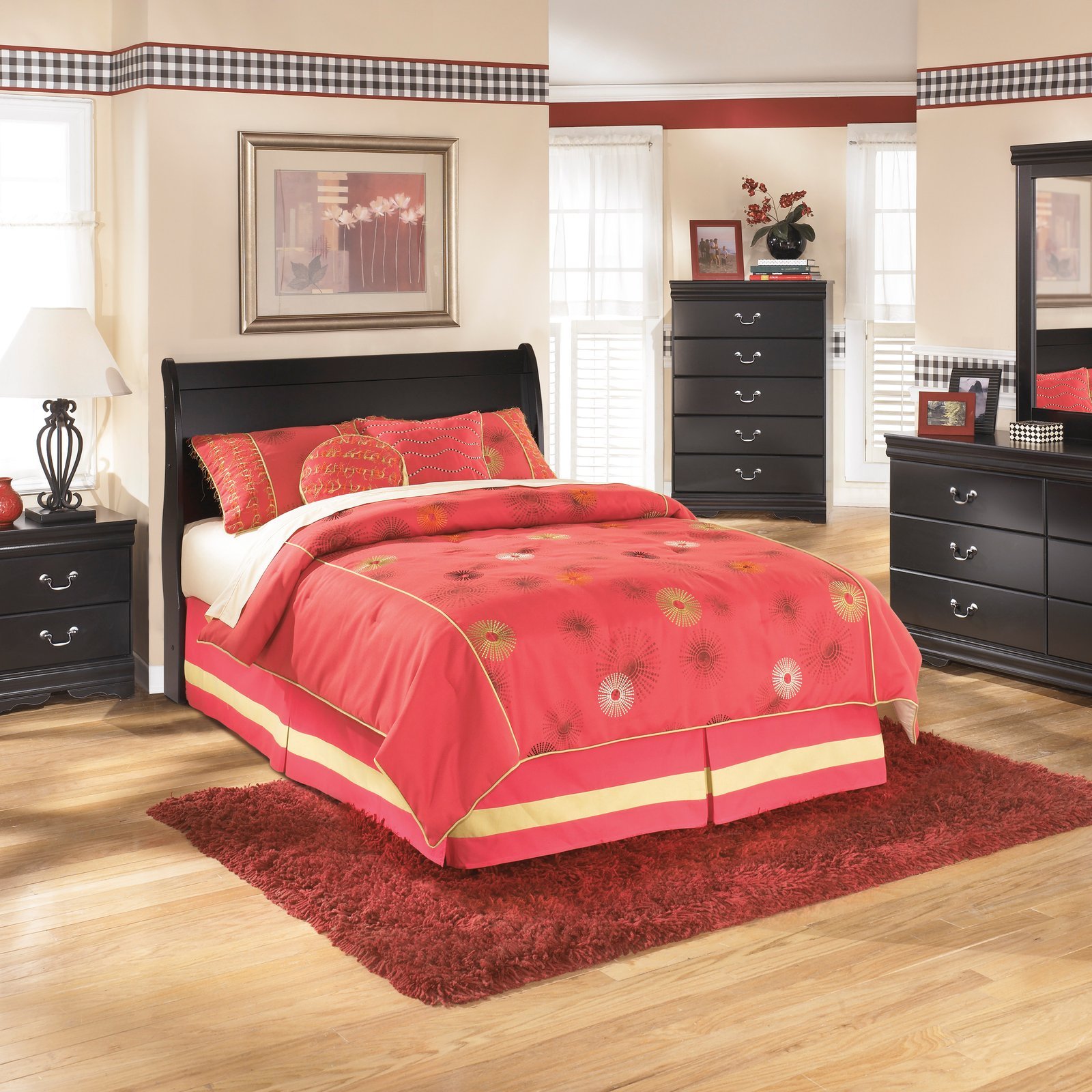 B128-F Sleigh – Full Sleigh Bed – 84/87/88
