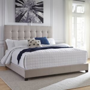 Contemporary Upholstered Beds King Upholstered Bed