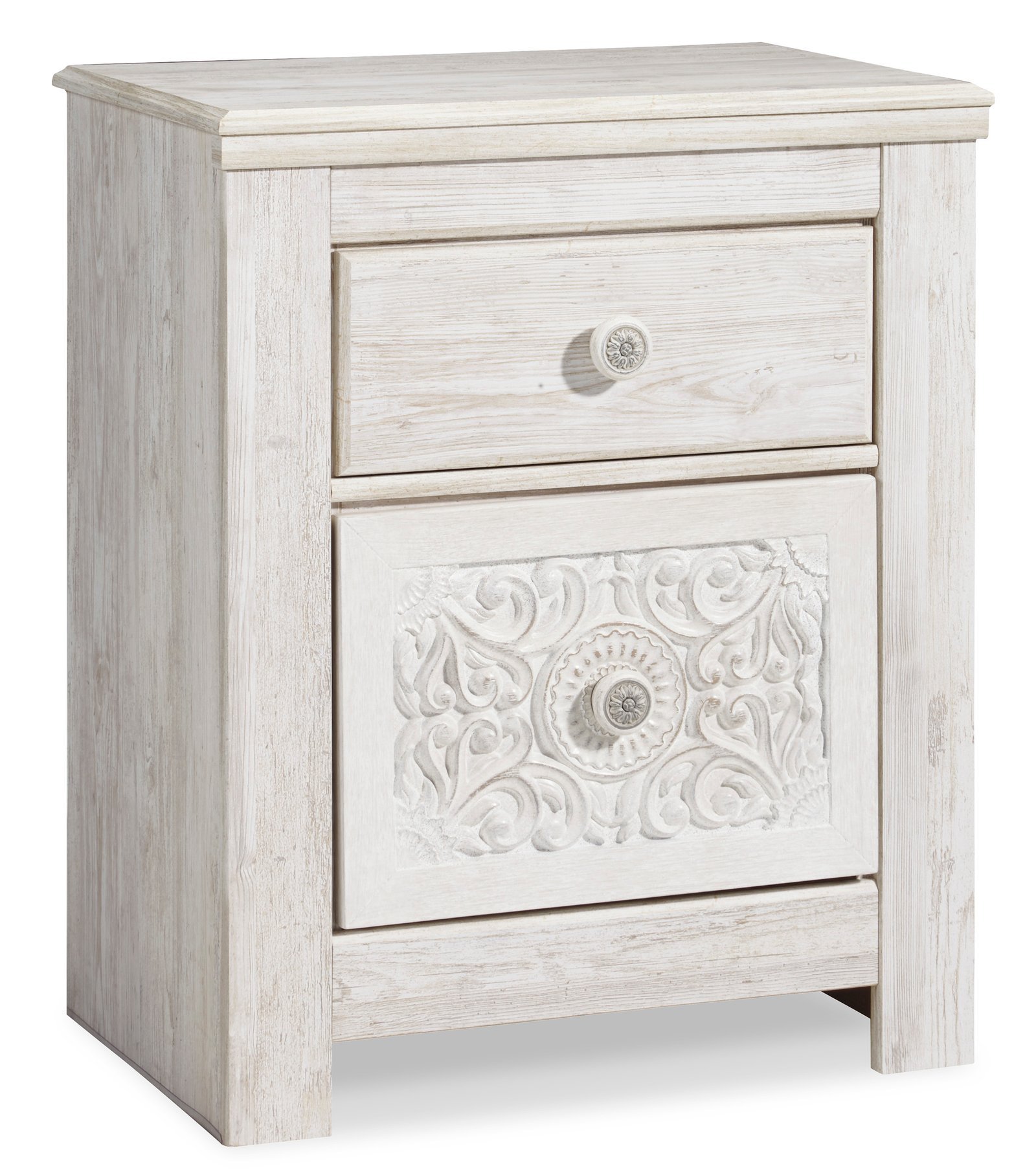 Paxberry Two Drawer Night Stand