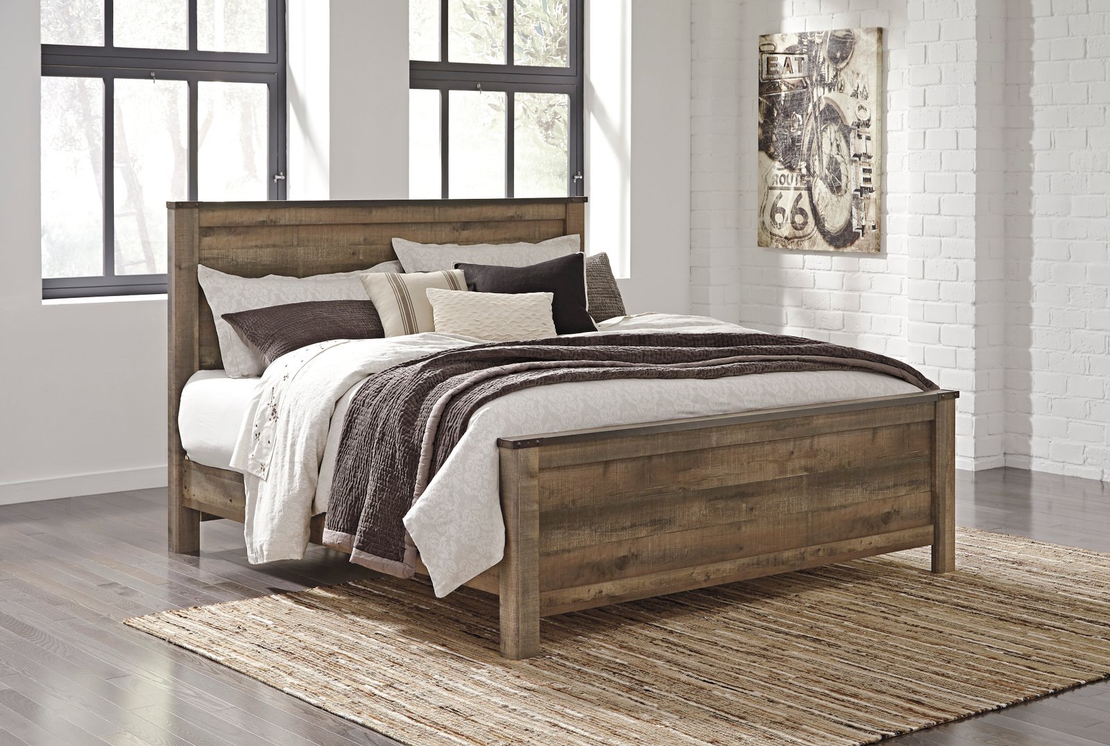 B446 King – King Panel Bed – 56/58/97