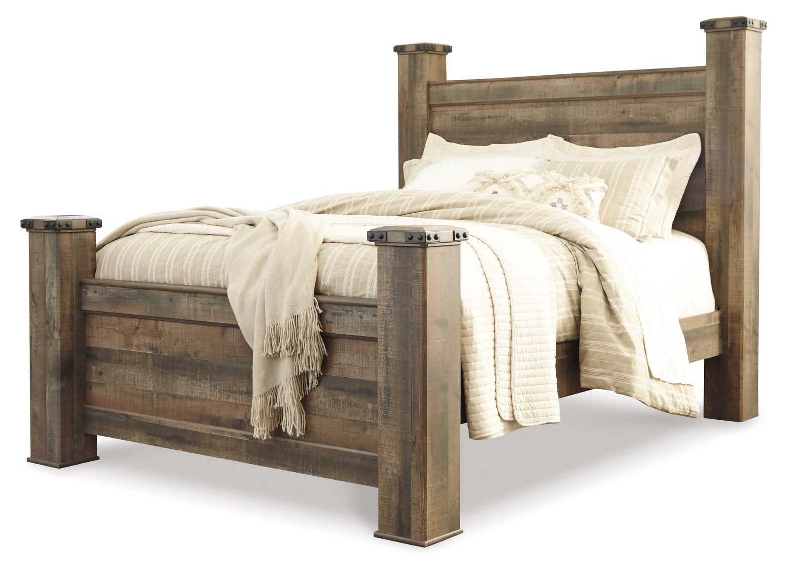 B446 – Q Bed – Queen Poster Bed – B446-61/64/67/98