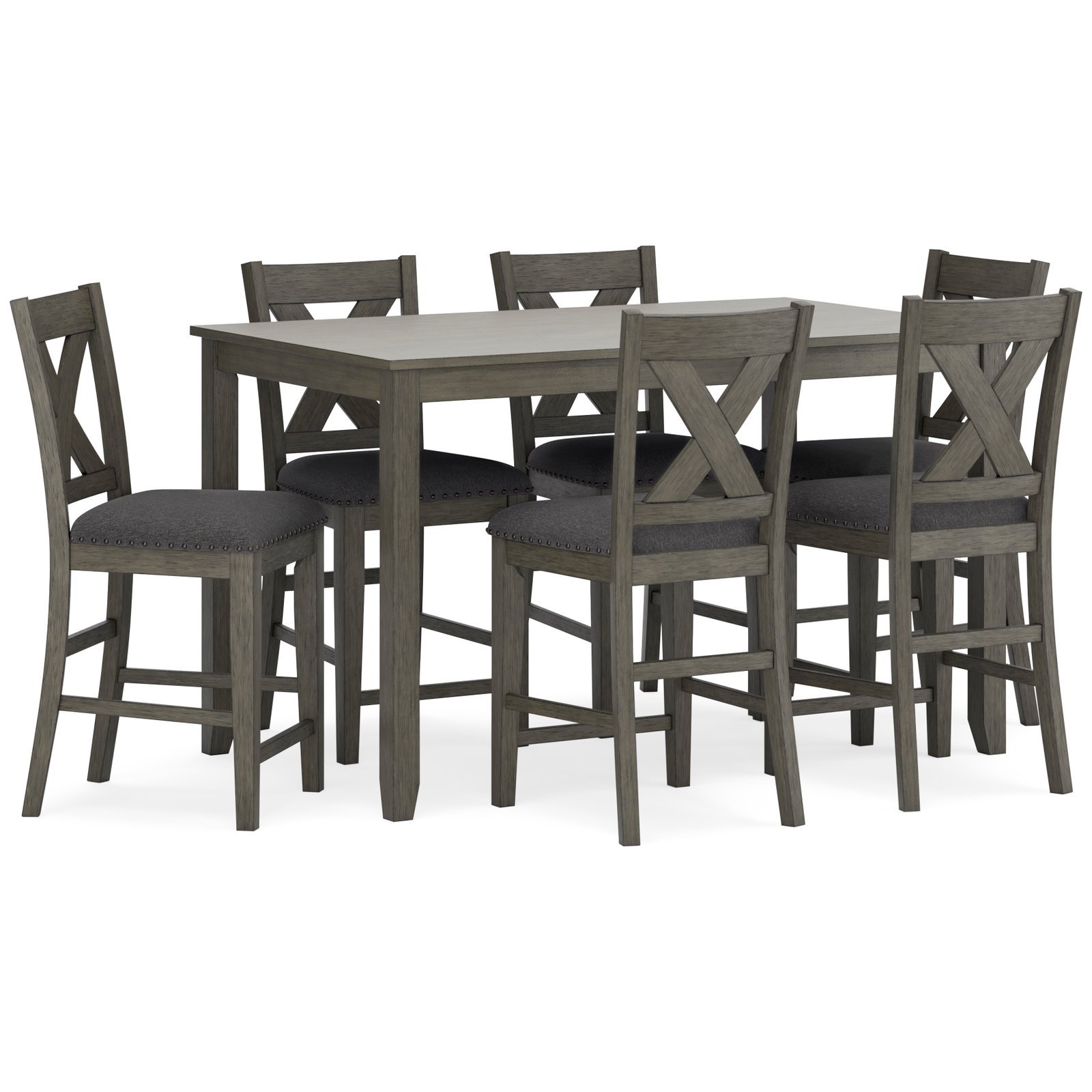 Caitbrook RECT DRM Counter Table Set (7/CN)