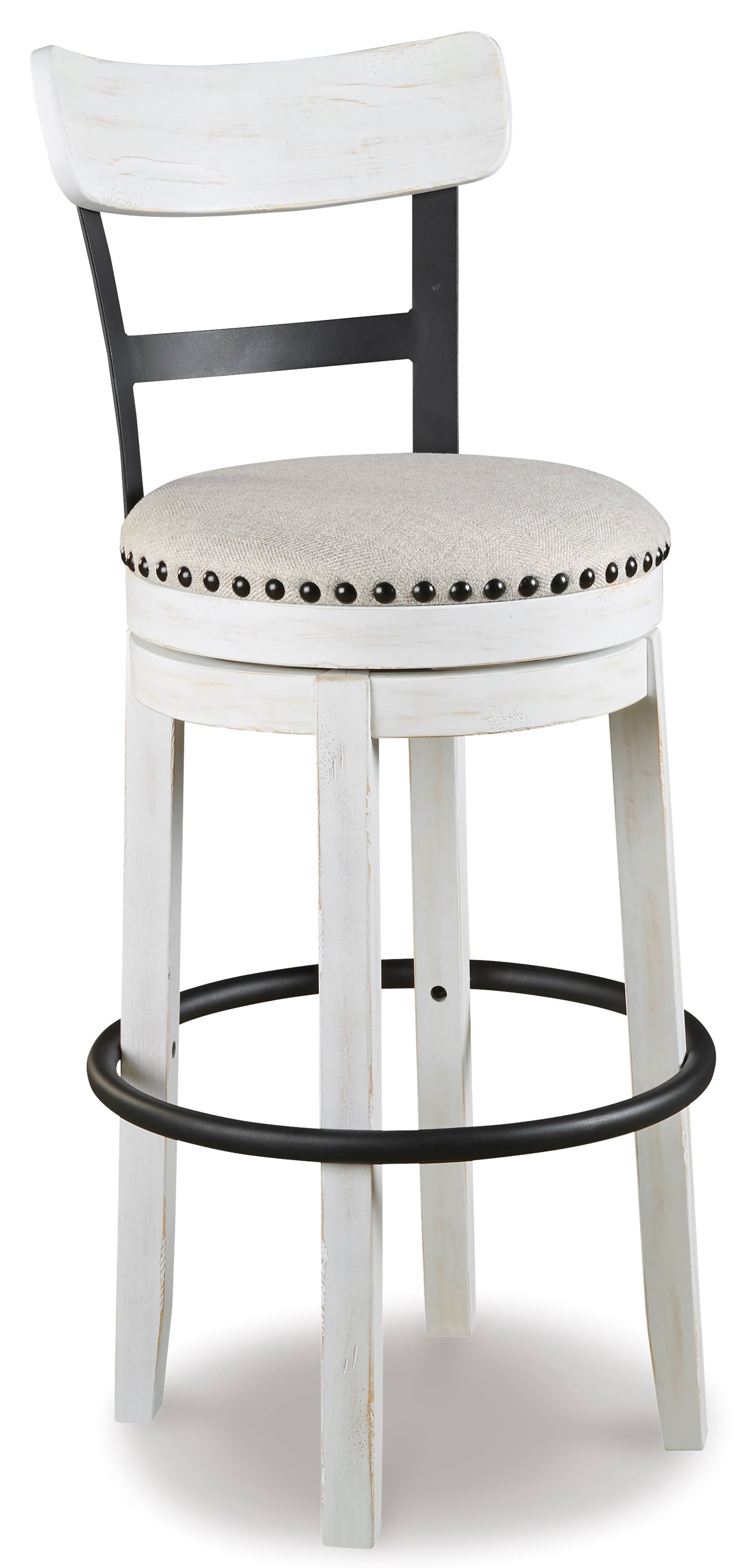 Valebeck Tall UPH Swivel Barstool(2/CN)