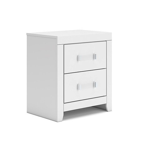 Raechalla Two Drawer Night Stand