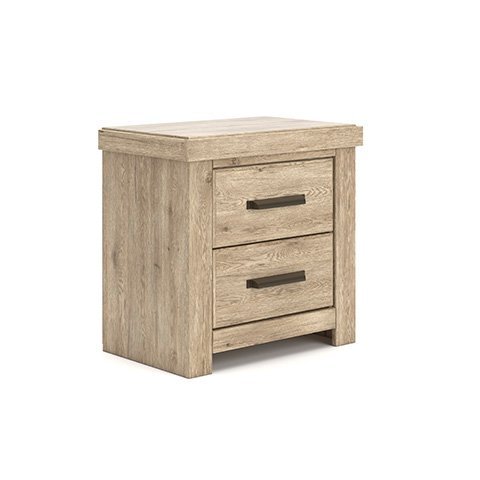 Garistyn Two Drawer Night Stand