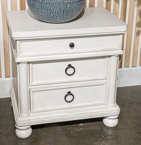 Chadworth Three Drawer Night Stand