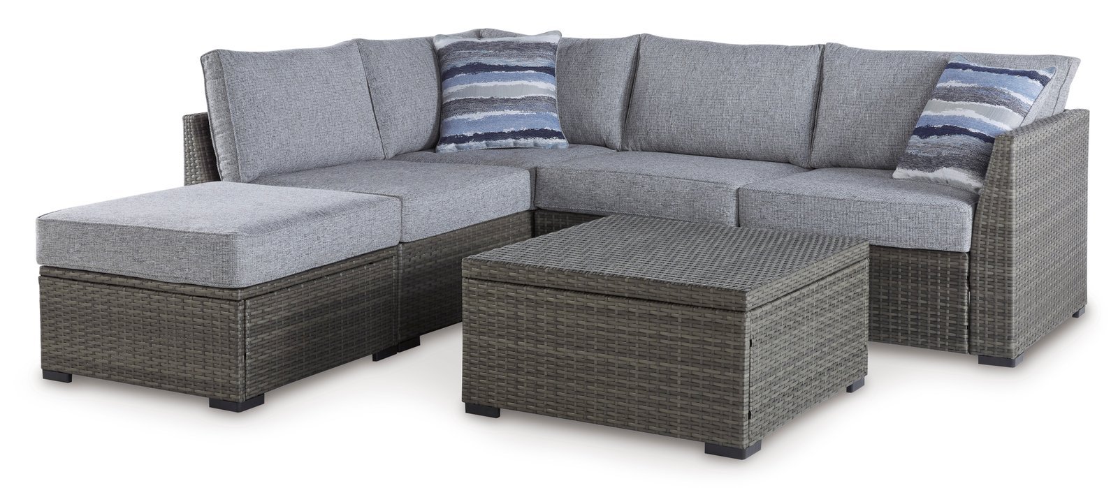 Petal Road Loveseat SEC/OTTO/TBL Set (4/CN)