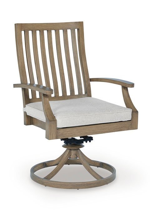 Rainier Ranch Swivel Chair w/Cushion (2/CN)