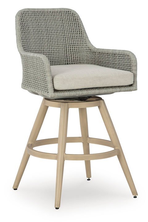 Seton Creek Barstool with Cushion (2/CN)