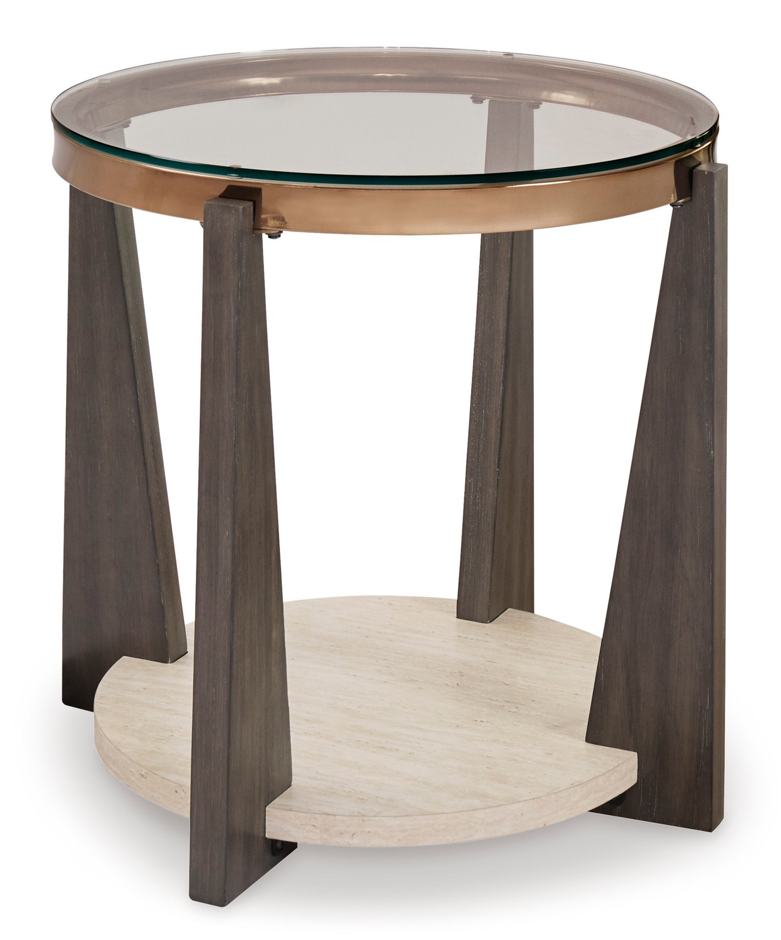 Frazwa Round End Table