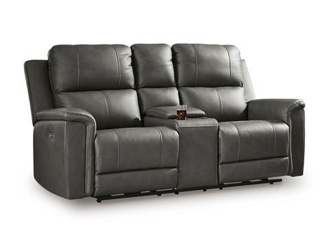 Beryton PWR REC Loveseat/CON/ADJ HDRST