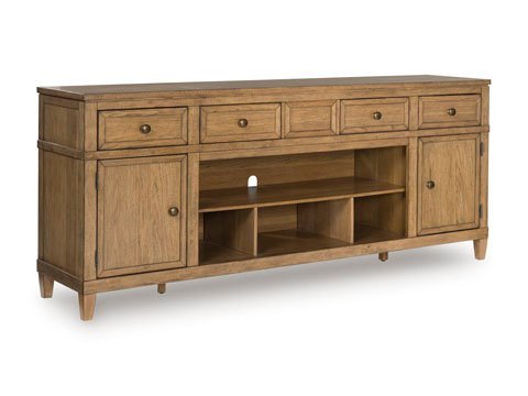Sharlance XL TV Stand w/Fireplace Option